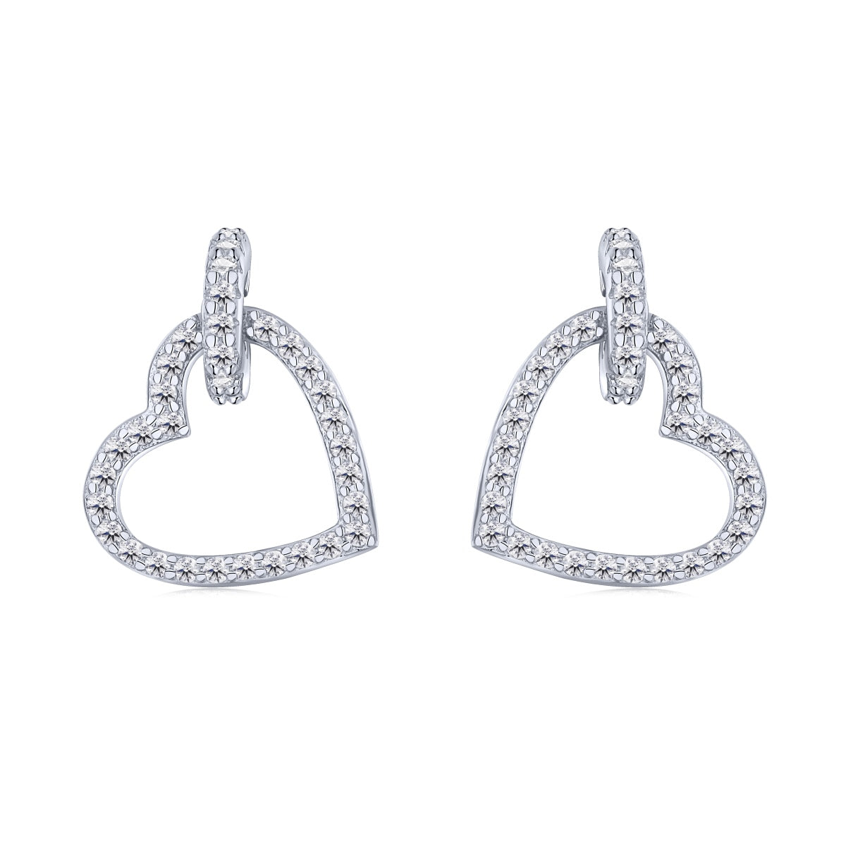 [AuraEcho]Dainty Heart Shape Earrings