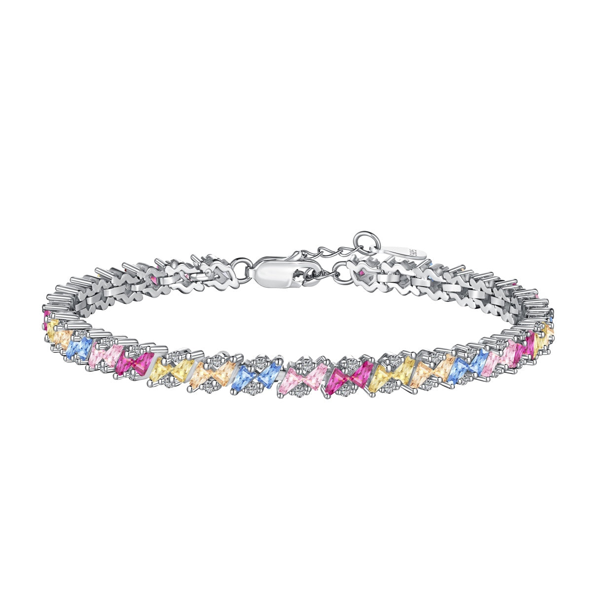 [AuraEcho]Ornate Sparkling Multi Cut Party Bracelet