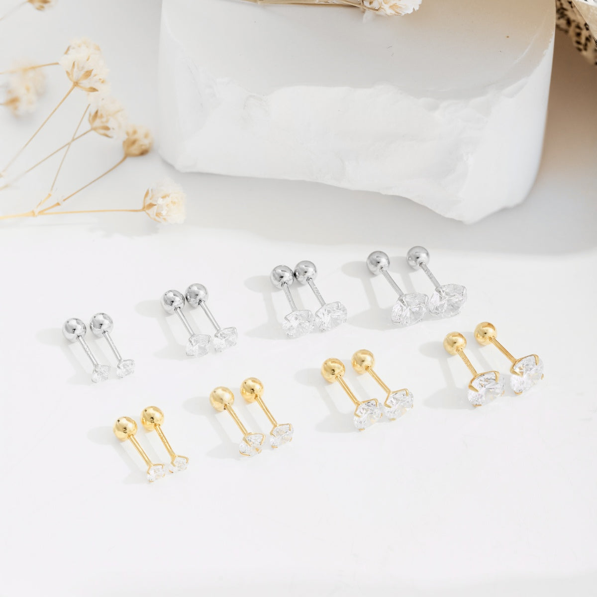 [AuraEcho]Unique U-Shaped Ear Bone Earrings