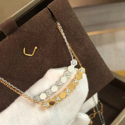 [AuraEcho]BEE LOVE NECKLACE DIAMOND