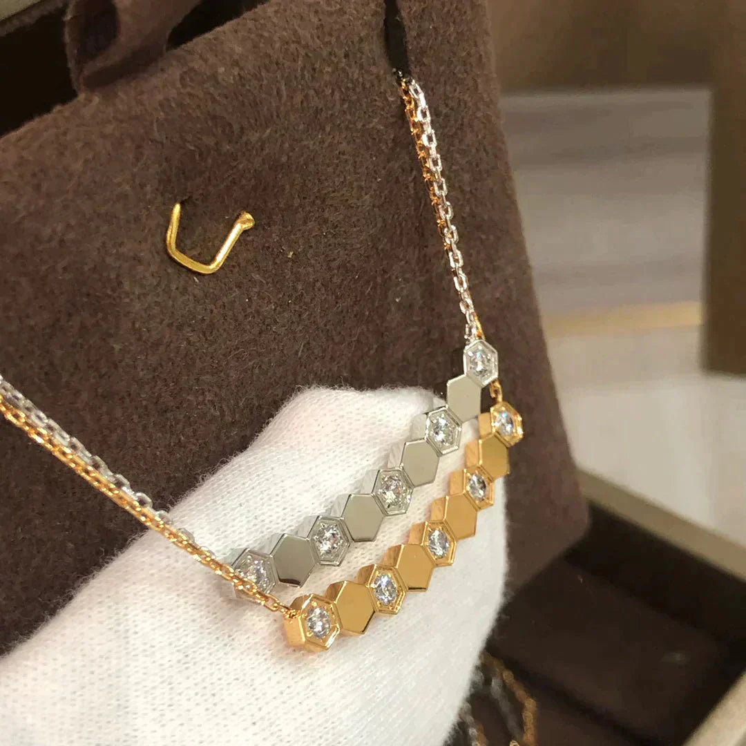 [AuraEcho]BEE LOVE NECKLACE DIAMOND