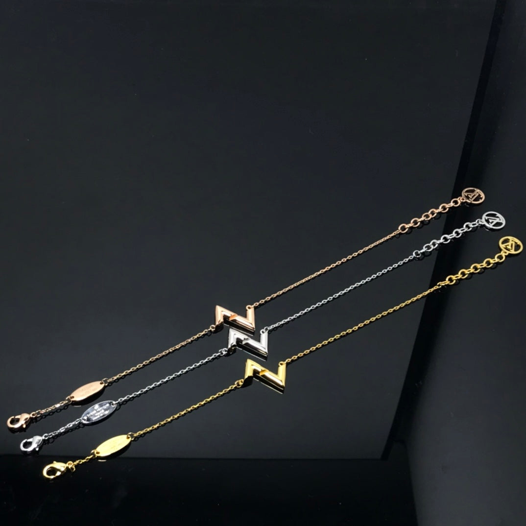 [AuraEcho]VOLT LV LOGO BRACELET