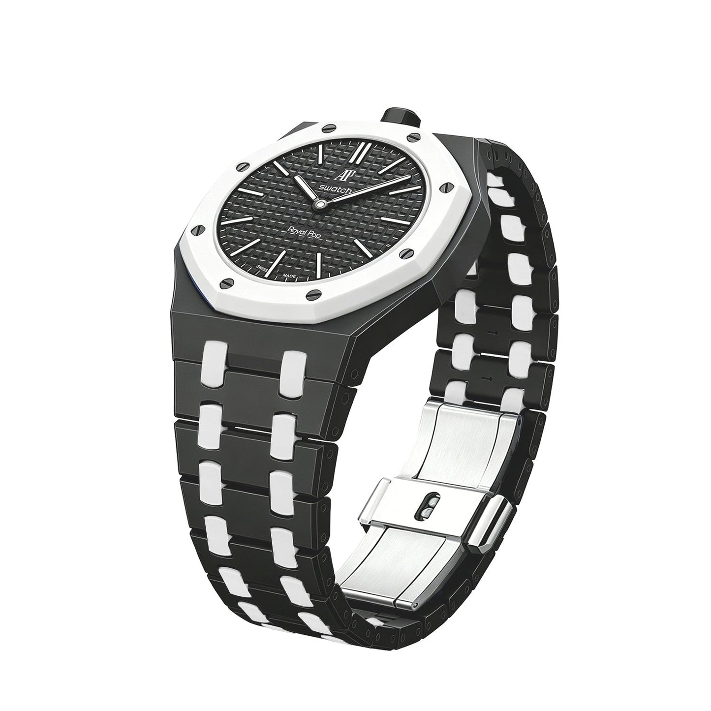 [AuraEcho]Royal Oak Pop Exclusive Bioceramic Case & Bioceramic Strap Mix Color
