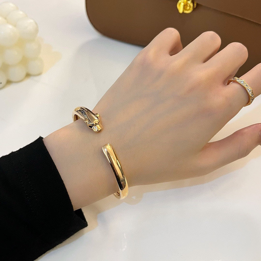 [AuraEcho]PANTHERE OPEN BRACELET