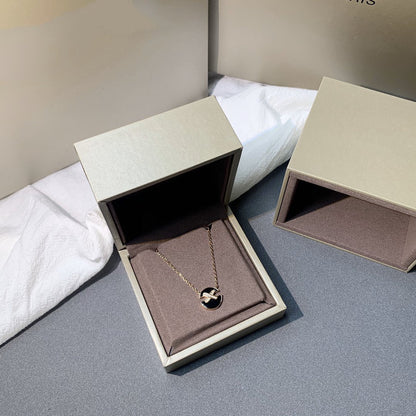 [AuraEcho]JEUX DE PINK GOLD DIAMOND NECKLACE