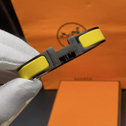 [AuraEcho]CLIC HM SO BLACK YELLOW BRACELET