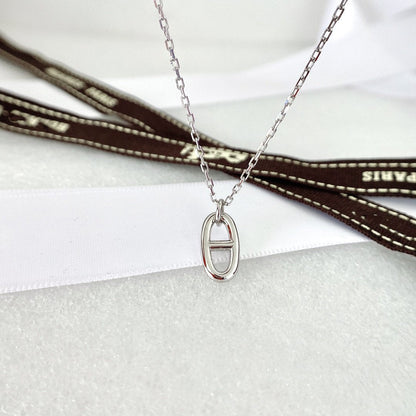 [AuraEcho]HM PIG NOSE NECKLACE