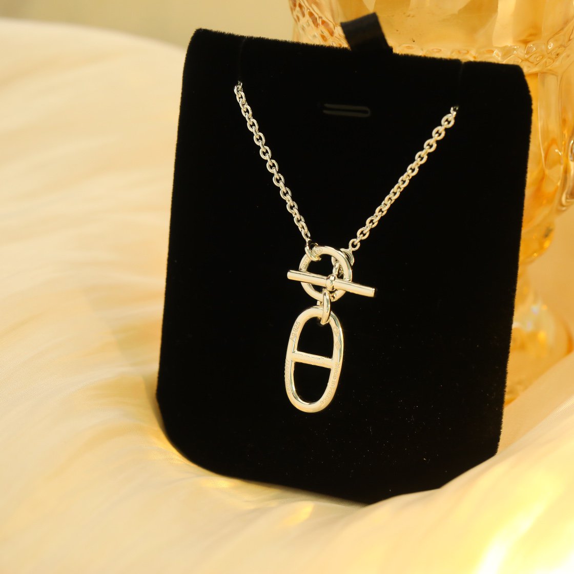[AuraEcho]HM CHAINE D'ANCRE PENDANT NECKLACE STERLING SILVER