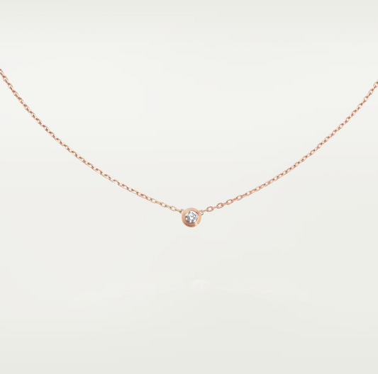 [AuraEcho]DAMOUR DIAMOND NECKLACE