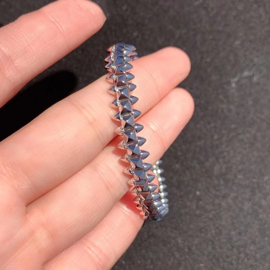 [AuraEcho]CLASH SILVER BRACELET