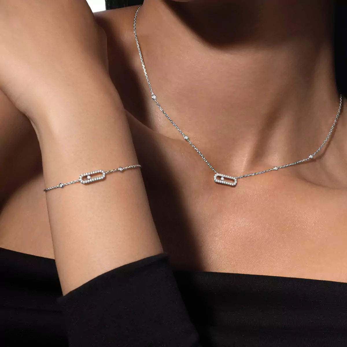 [AuraEcho]Diamond Necklace Move Uno