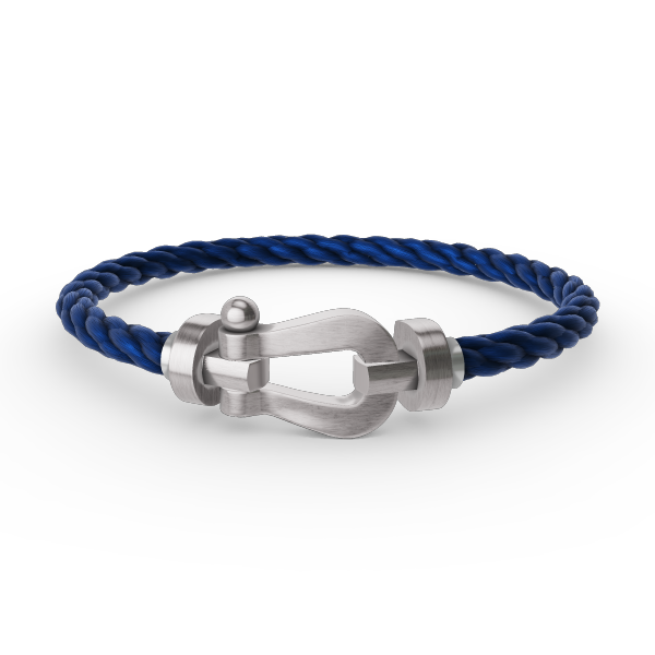 [AuraEcho]FORCE LARGE HORSESHOE NO DIAMOND BRACELET SILVER
